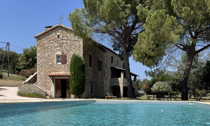 Saint-Martin-de-Valgalgues Apartment | Mas de Rofa : mas Authentique Avec Piscine et Jardin Arboré