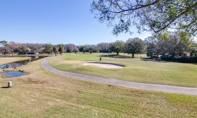 Wesley Chapel Condo | Matchless Luxury III – Elegant 3BR Golf View Condo w/Designer Kitchen, Smart TVs & Private Patio!