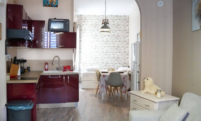 Cayeux-sur-Mer Apartment | Matolo, large studio 150m from the beach