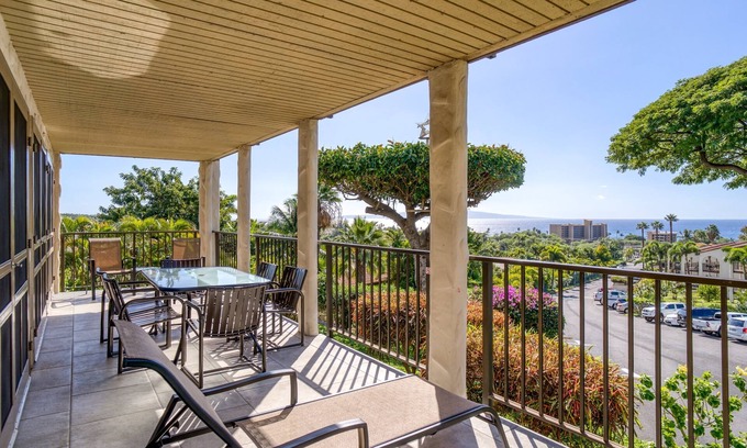 Kihei Condo | Maui Hill #J-113 Ocean View, Spacious, Full A/C, Wifi, Near Beach Great Rates