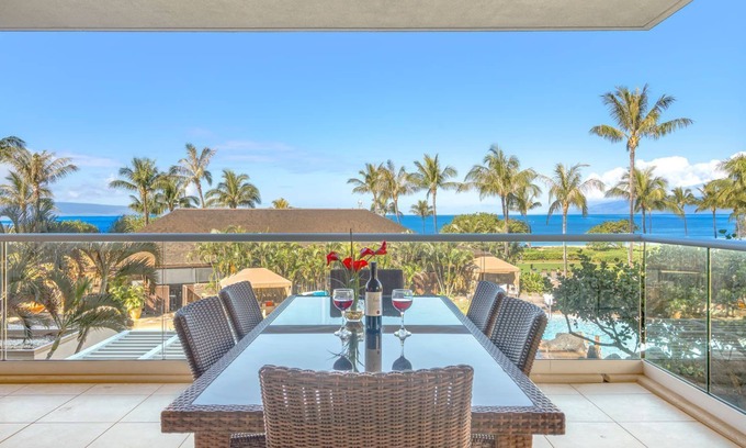 Honokowai Condo | Maui Resort Rentals: Honua Kai Hokulani 248/50/51 – Incredible 8BR Oceanfront Gem, Over 5500 combined Sq. Ft. w/Built-in Viking Grills!