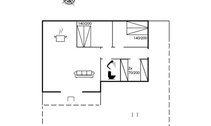 Rindby Strand House | "Maxie" - 1.2km from the sea by Interhome