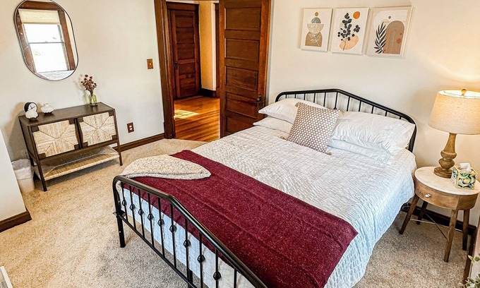 Downtown House | Mayo Discount! 4 bed, 2.5 bath, 2 car garage, fenced yard. 3 blocks to Mayo