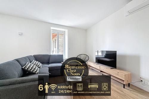 Coudes Apartment | Mcosy 6, T3 premium, 6 pers, clim, terrasse, proche A75