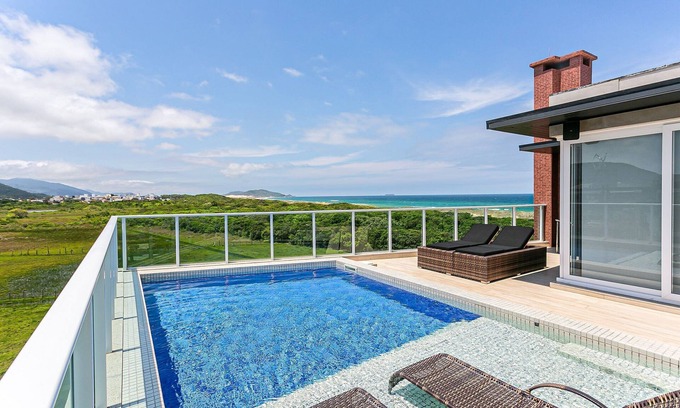 Lagoa Pequena Apartment | Me2 | APARTMENT 3Q | SEA Front Penthouse with pool and private barbecue #CAMP05