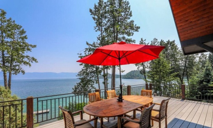 Lakeside House | Medicine Rock Place on Flathead Lake!