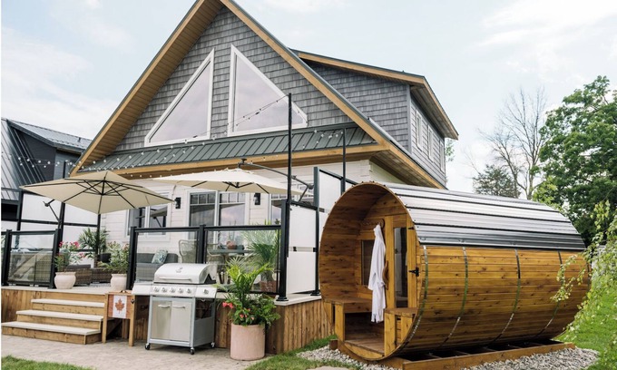 Trent Hills House | Mediterranean Escape: Cabin 4, Renovation Resort Season 1 Winner!