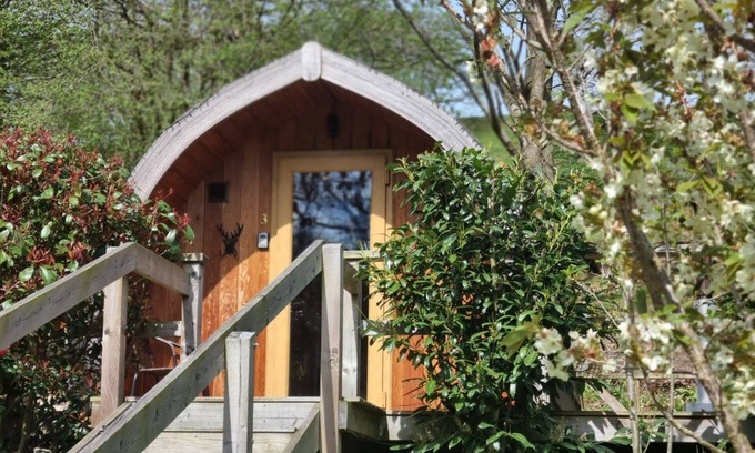 Marshbrook Cabin | mega pod 2 - a mega pod that sleeps 4 guests in 1 bedroom