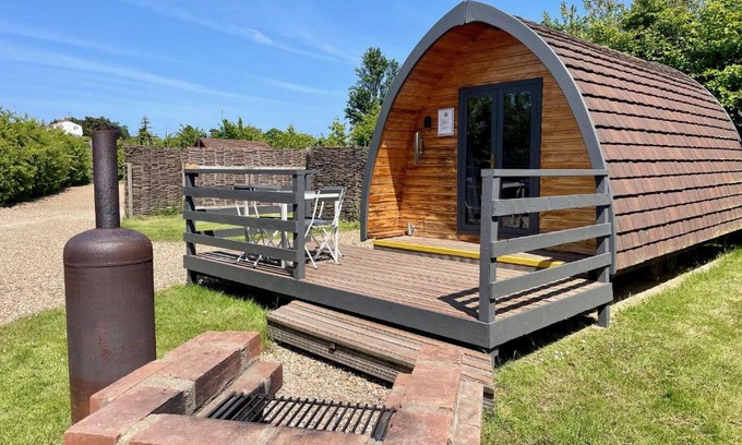 Brightlingsea House | MegaPod 1 at Lee Wick Farm Cottages & Glamping