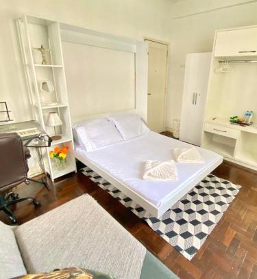 Copacabana House | Melhor Vista de Copacabana! Quarto Casal Privativo em Apartamento Compartilhado