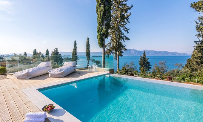 Corfu Town Villa | Melithea Seaview Villa