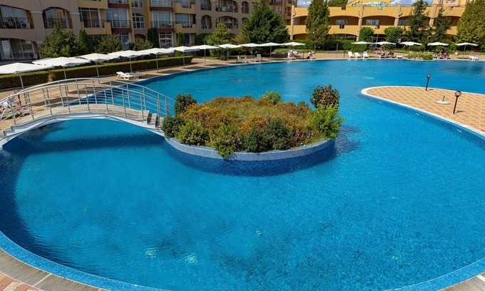 Aheloy Apartment | MENADA * Aheloy Palace * Family studio with pool view