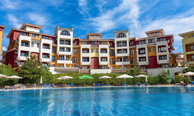 Aheloy Apartment | MENADA * MARINA Cape * Studio Pool view