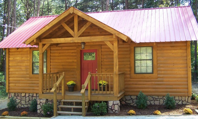 Mentone Cabin | Mentone Getaways "Mystic Hideaway" Cabin Rental