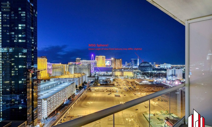 Las Vegas Condo | MGM Signature-03-821 1Br2Ba F1/Strip View Balcony