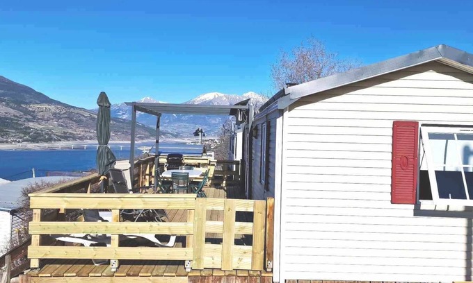 Pontis House | MH 4/6 Pers Standing Climatisé 36m² Avec vue Panoramique sur lac et Montagnes
