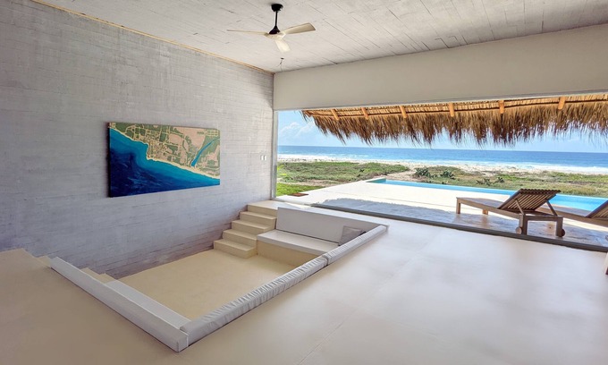 Santa Maria Colotepec Villa | Mikasa Eco Villa on Puertecito's Pristine Beach