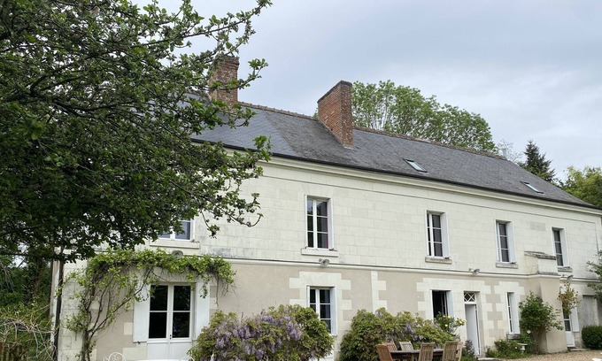 Saint-Martin-le-Beau House | Mill in the heart of the Loire castles - Large garden & Orchard