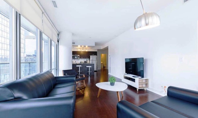 Bay Cloverhill Condo | Million Dollar MASSIVE 2 bedroom 2 bathroom Plus Den Bay St. Condo, FREE Parking