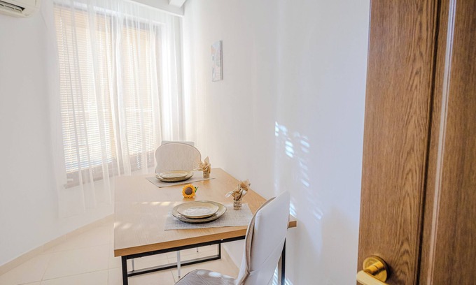 Saints Constantine and Helena Hotel | Mineralwasser Pool, 5 Min. zum Strand, Poolblick,apartment mit Küche, 3 Personen