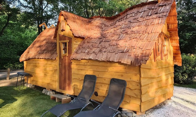 Martres-Tolosane Cabin | Mini Cabane Magic Insolite Premium 2 bis 4 Personen - 2 Pers. im Preis enthalten