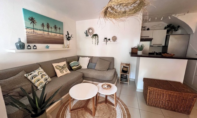 Lecci House | Mini Villa U Campa Be - 5 people 250 m from the beach San Cyprianu Corsica
