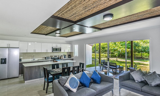 Jaco House | Minimalist Beach Oasis ~ Gated Community with Pool & Short Walk To Beach