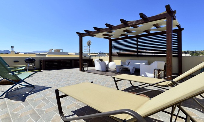 San Vito Lo Capo Apartment | Mira6 - Terrace with solarium - San Vito Lo Capo, 550 meters from the beach -