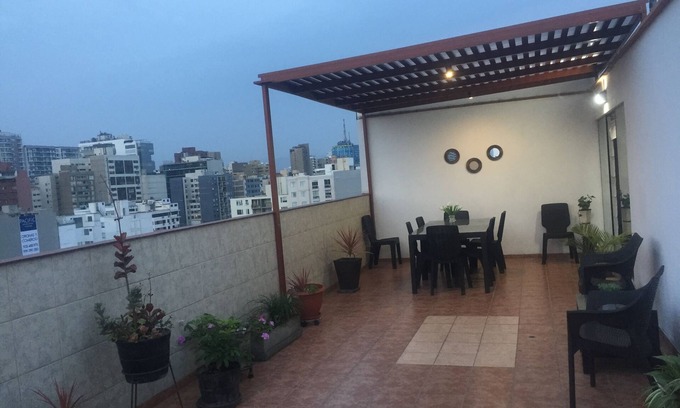 Miraflores Condo | Miraflores Penthouse-Rooftop Private Terrace-2 levels- Ocean View-4 bedroom,