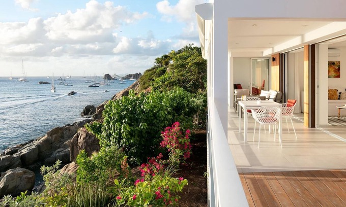 Lurin Apartment | Miramar in Gustavia by Personal Villas - Little Romantic Haven