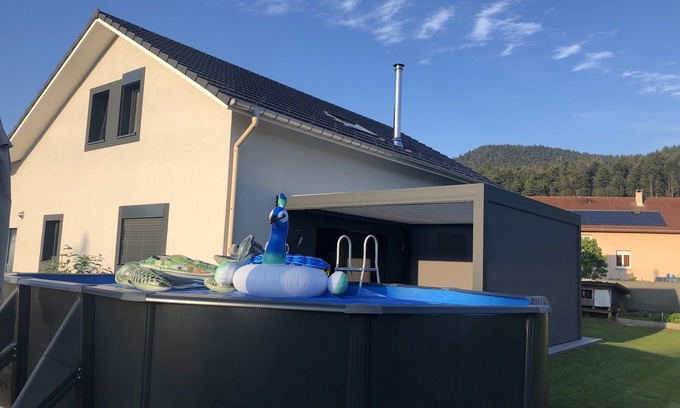 Saint-Etienne-les-Remiremont House | Modern house between mountains and countryside