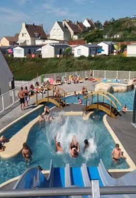 Equihen-Plage Other | Mobil home au bord de la mer, vue sur la mer camping de la falaise à Equihen-Plage