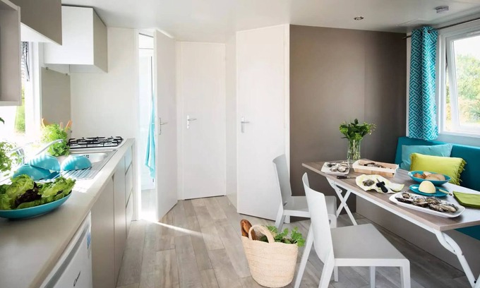 Saint-Gildas-de-Rhuys House | Mobil home O'Hara 734 Mehr (Samstag) 4 Personen