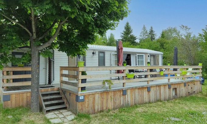 Embrun House | Mobil Home Spacieux Entre lac et Montagne