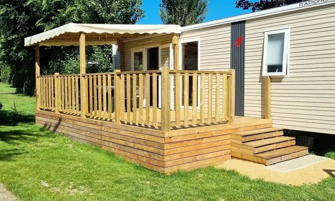 Ferel House | Mobil Startseite Komfort "Lodge" - 2 Schlafzimmer 4 Personen