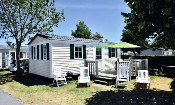 Wijckel House | Mobile home ● Aufgedeckte Terrasse
