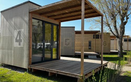 Podersdorf am See House | MOBILE HOMES direkt am Strand des Neusiedler Sees