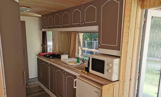 Viscomtat Ski Chalet | MobiLodge near Thiers - 4 people in Viscomtat in Auvergne