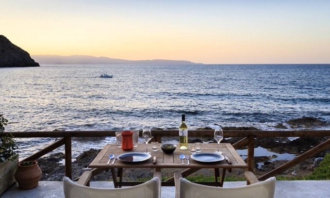 Mochlos Villa | Mochlos Waterside - One Bedroom Villa, Sleeps 2