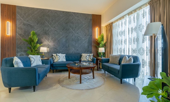 Al Aqiq Apartment | Modern 1 Bdr Apartment in Burj Rafal
