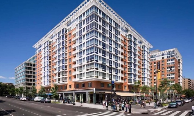 George Washington University Apartment | Modern 1BR Condo | Spacious + Bright | Min to Metro | by GLS