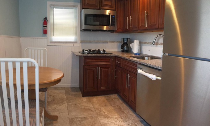 Seaside Heights Apartment | Modern 2 bedroom,3-homes from the Ocean, North End very desirable