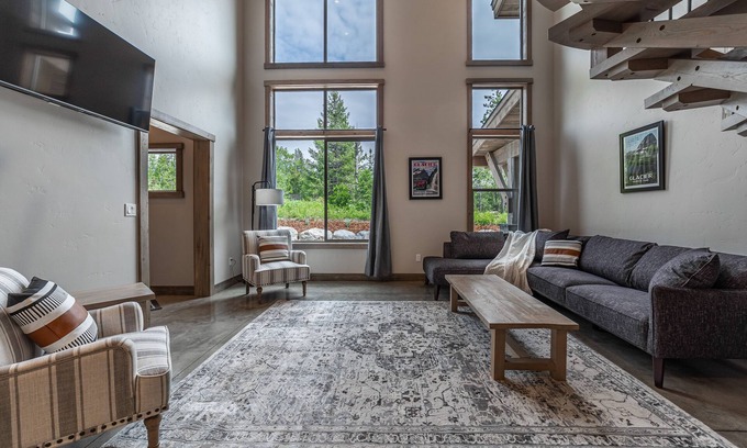 Coram Condo | Modern 2bd/2ba Condo w/Private Patio, Hot Tub & Nearby Glacier Adventures - #2-1