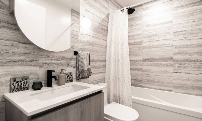 West Bend Condo | Modern 2BR Art, Loft Style Condo