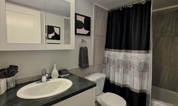 Red Deer Condo | Modern and Sleek Two Bedroom Condo in Central Location at 307 Checkmate Hill
