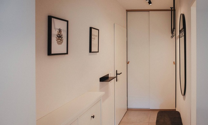 St. Blasien Apartment | Modern apartment with mountain view and 2 balconies near ski lift, bathing lake & thermal baths.