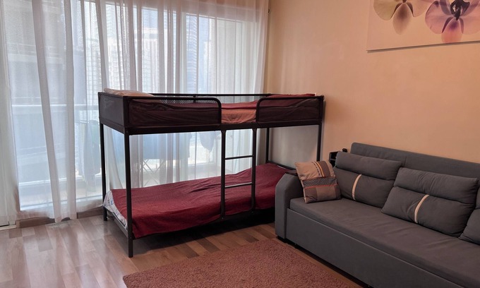 Za'abeel 2 Apartment | Modern apartment in fantastic Dubai with AC, WiFi