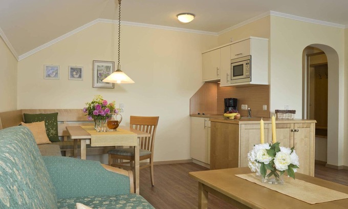 Bad Fuessing Apartment | Modern app. (46m2), fully equipped kitchen