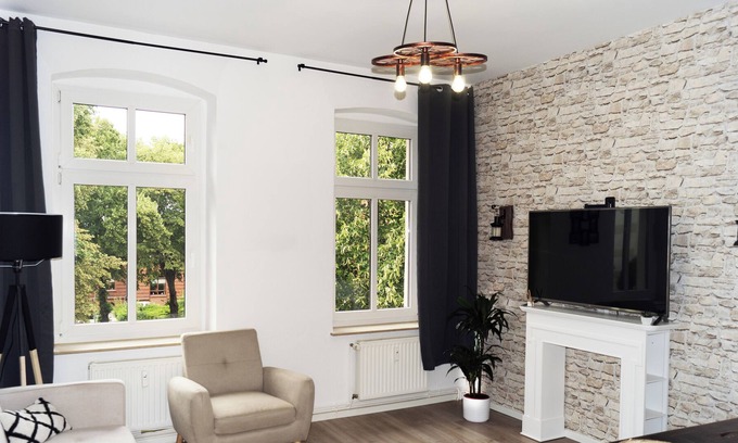 Dessau-Rosslau Apartment | Modern Appartement with Vintage-touch