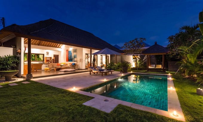 Umalas Villa | Modern balinese villa 3 bedrooms in Canggu - Kerobokan